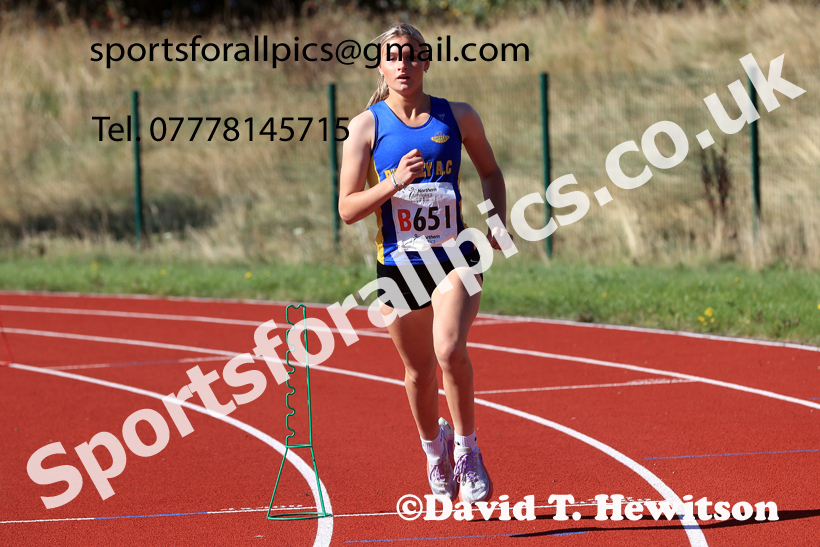 Womens Under-18s, 2026 Northern Mens 6 and Womens 4 Stage and Youngsters Relays, Silksworth, Sunderland. Photo: David T. Hewitson/Sports for All Pics